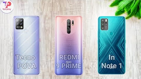 Tecno Pova Vs Redmi 9 Prime Vs Micromax In Note 1 | battery test | camera test | gaming test