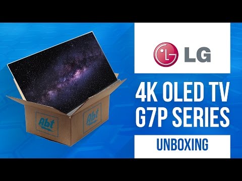 Unboxing: LG OLED65G7P 4K OLED G7P