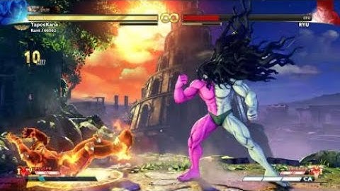 STREET FIGHTER V Gill V-Trigger Setplay Sequence