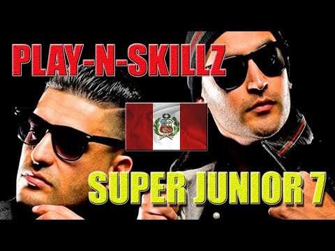PLAY-N-SKILLZ CONCIERTO DE SUPER JUNIOR LIMA,PERÚ 2018 (HD)