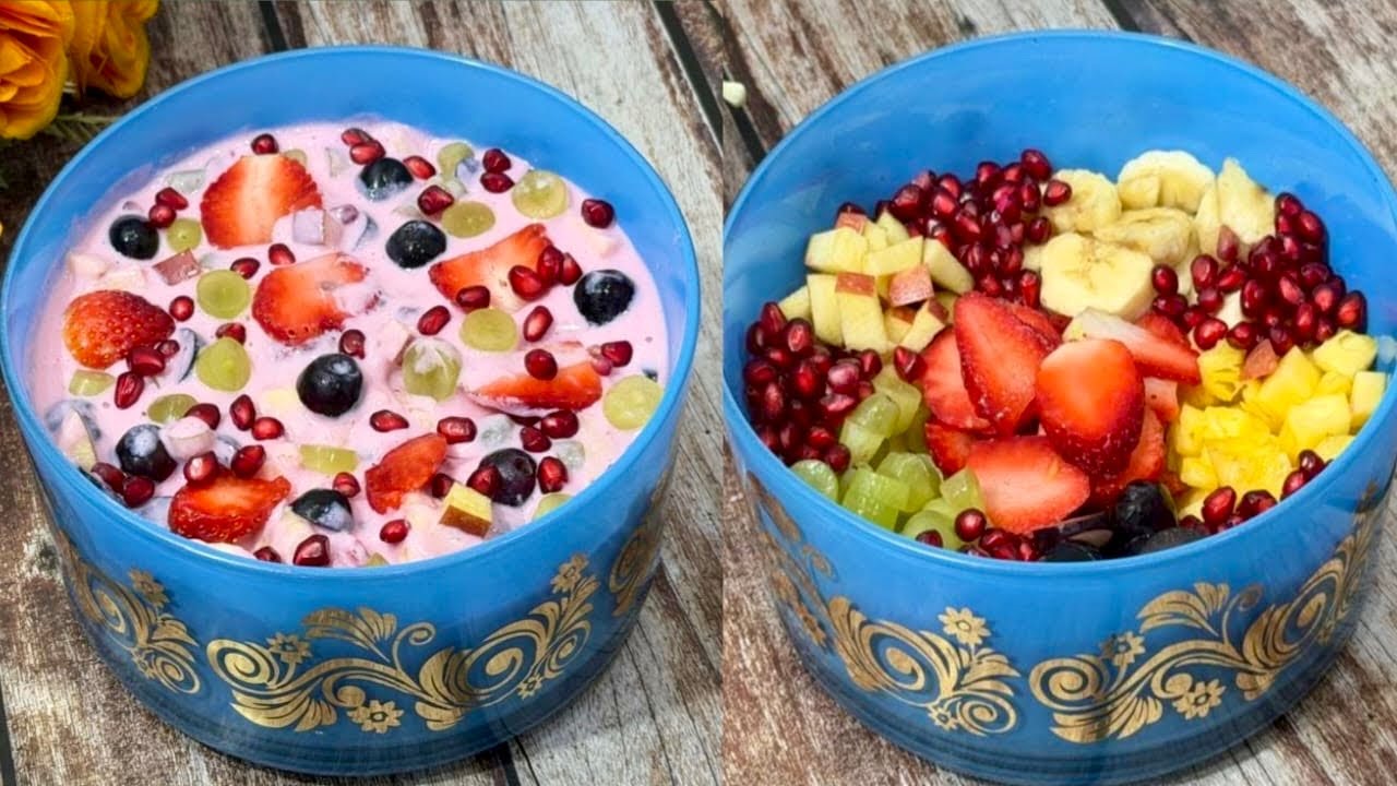 ⁣ਬਿਨਾਂ ਕਸਟਰਡ ਪਾਊਡਰ ਦੇ ਬਣਾਓ ਬਾਜ਼ਾਰ ਵਰਗਾ ਕਸਟਰਡ | Healthy Fruit Custard | बिना कस्टर्ड पाउडर के कस्टर्ड