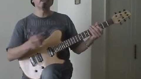 Jazz Fusion Guitar Licks Legato and Sweep Picking Soloing Technique by Jean Marc Belkadi
