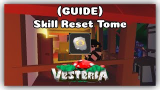 [ROBLOX] How to get Skill Reset Tome Guide in Vesteria Beta 2.0