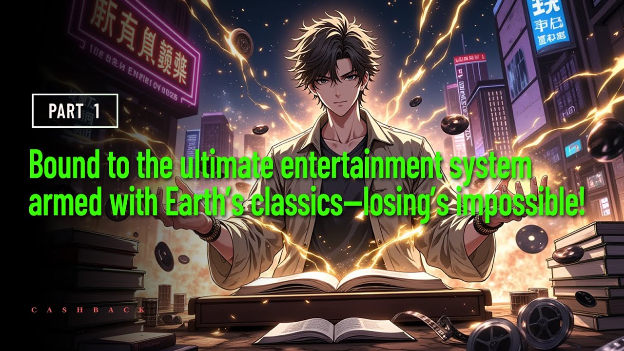 Bound to the ultimate entertainment system, armed with Earth’s classics—losing’s impossible!