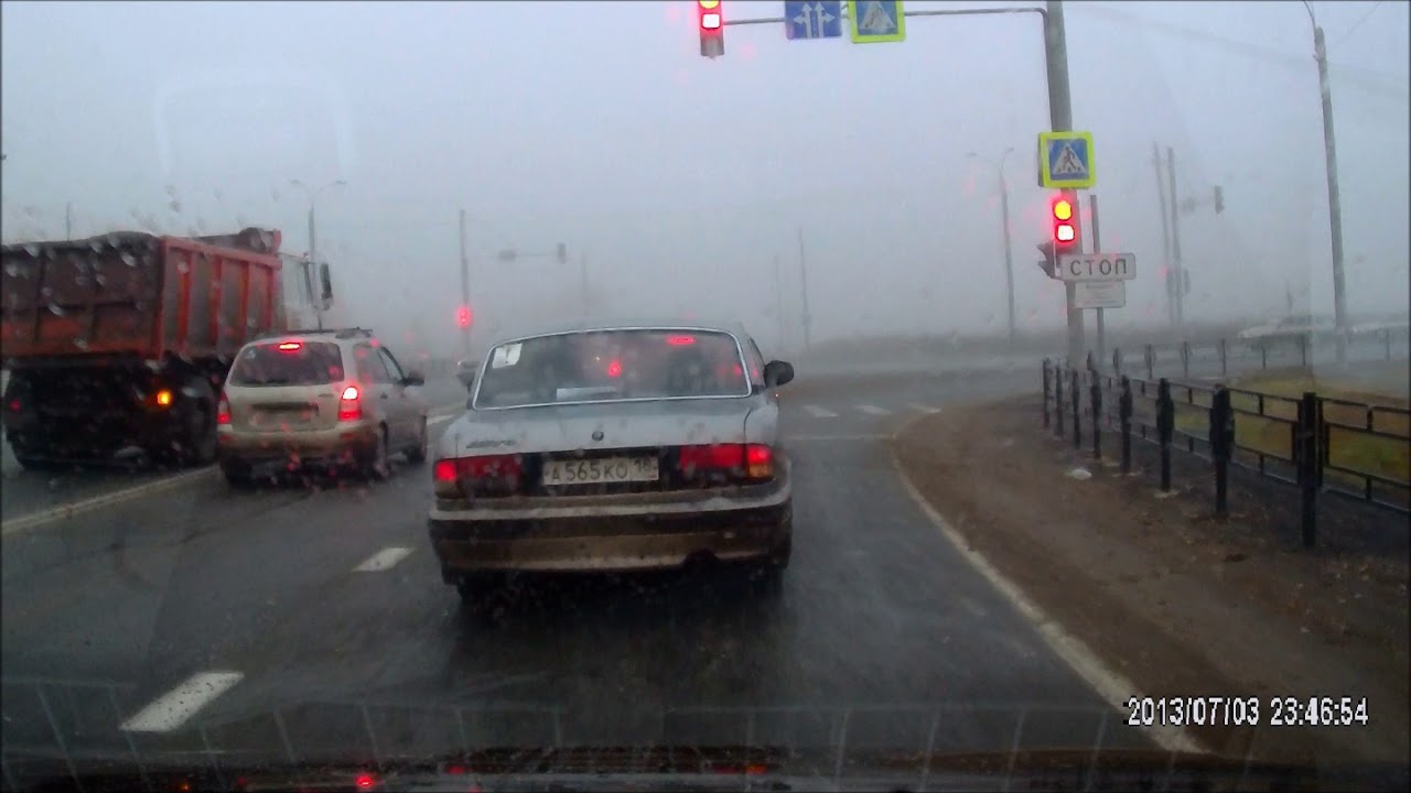 Маз, отказ тормозов - YouTube