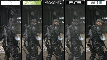 Splinter Cell Blacklist | ONEX vs 360 vs PC vs PS3 vs WiiU | All Versions Comparison