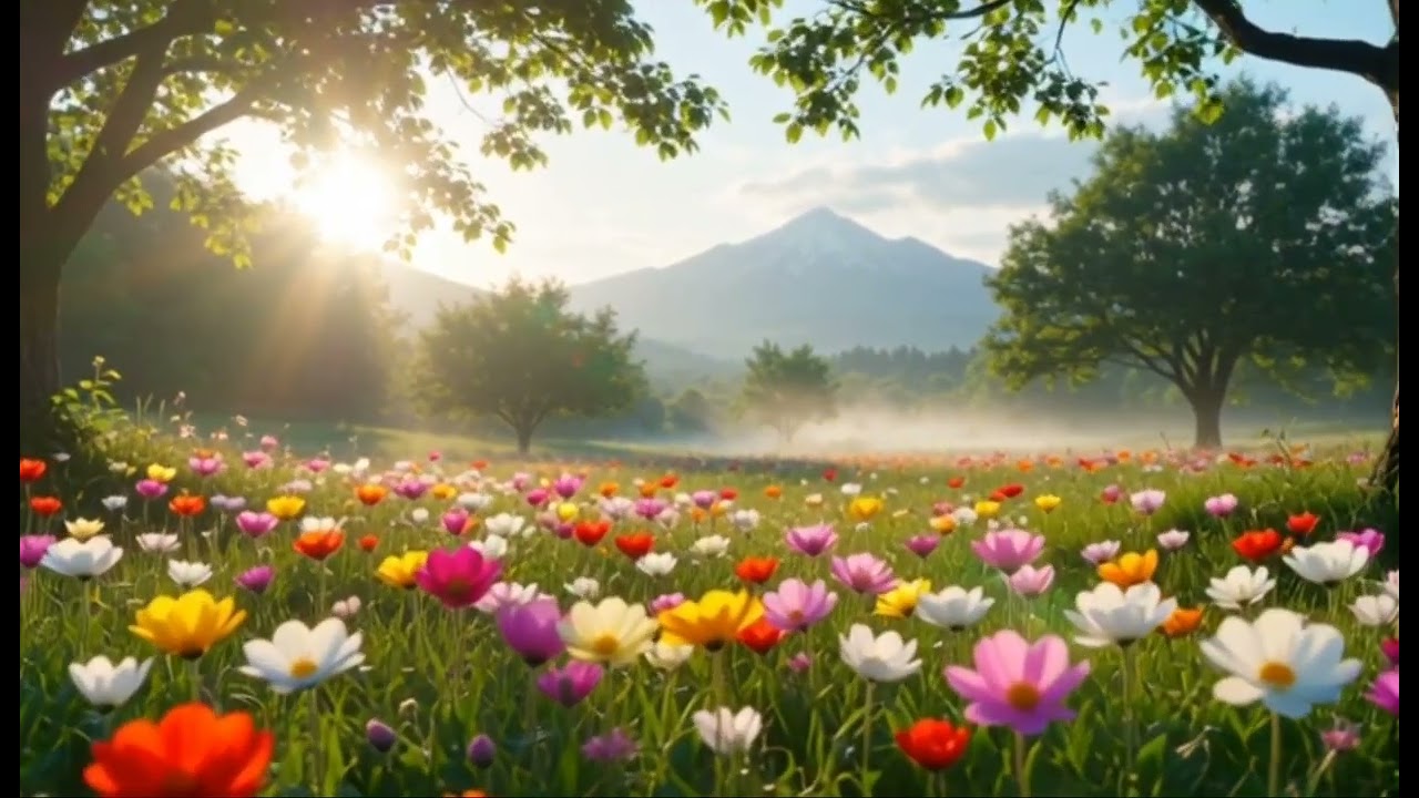 Warm and peaceful mood