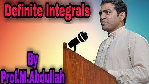 Definite Integrals easy tricks in Urdu By Prof.M.Abdullah