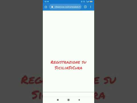 Come registrarsi al portale Sicilia SiCura