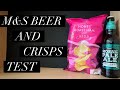 M&amp;S Mosaic Pale Ale Review , M&amp;S Honey Roast Ham Crisps Review , Beer &amp; Crisps Review