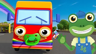 Rainbow Baby Truck Where Are You? | Classic Nursery Rhymes for Kids Songs | Gecko Truck Cartoon