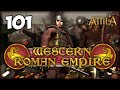 MIRACLE DEFENCE! Total War: Attila - Western Roman Empire Campaign #101