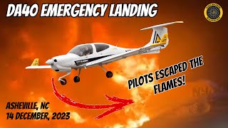 DA40NG Forced Landing Asheville N. Carolina 14 Dec 2023