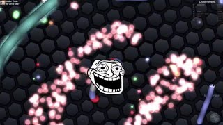 Slither.io САМЫЙ БОЛЬШОЙ ЧЕРВЬ НА ЗЕМЛЕ 999999( BIGGEST ON EARTH WORM 999999)