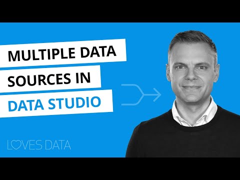 Adding Multiple Data Sources in Google Data Studio