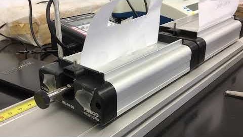 Exercise 2A Setup from Lab9: Conservation of Momentum, Georgian Court Unuversity