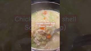 EASY Sopas Recipe: Filipino Chicken Shell Soup in Minutes #FilipinoSopas #comfortfood #youtubeshorts