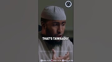 How To Attain Humility | Ustadh Abdur Rahman Hasan #Shorts