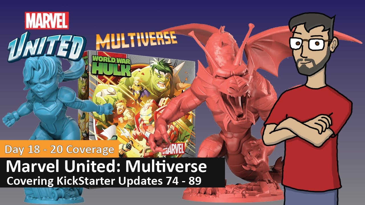 Cartes URSA MAJOR + ENGL DECK - Exclusivité Kickstarter Marvel United Multiverse