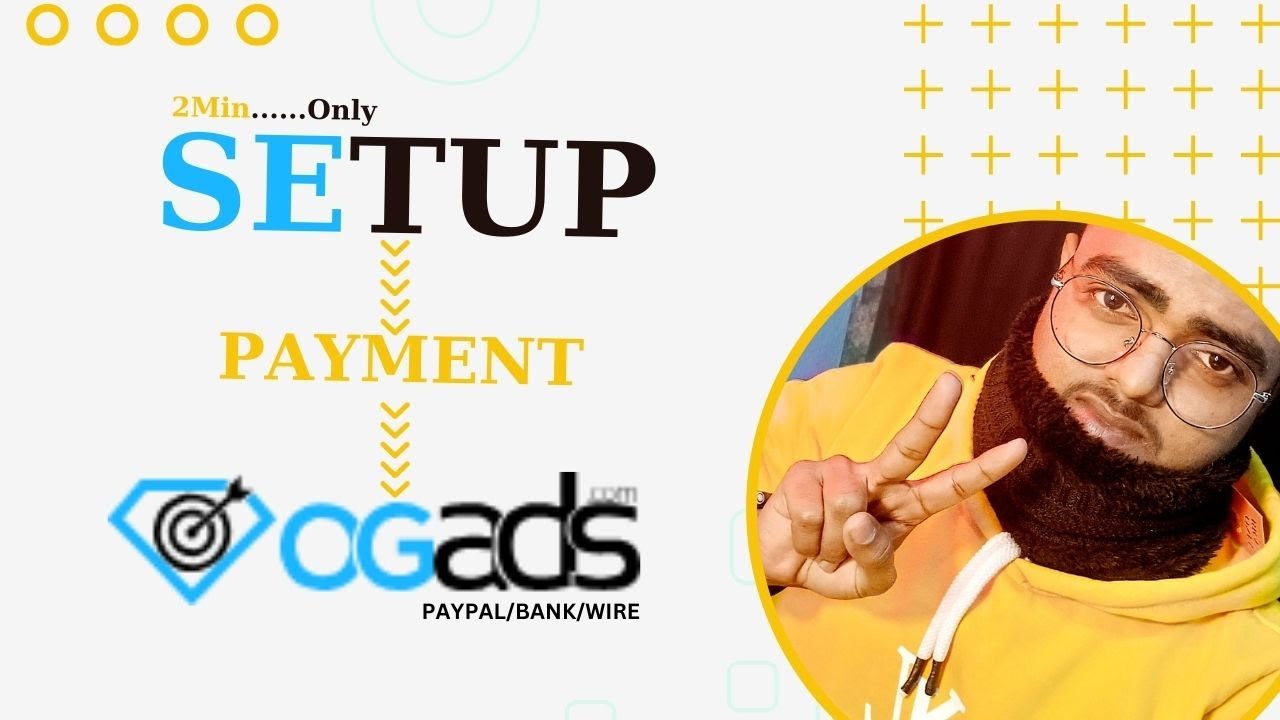 Quick setup payment method in ogads paypal bank wire transfer