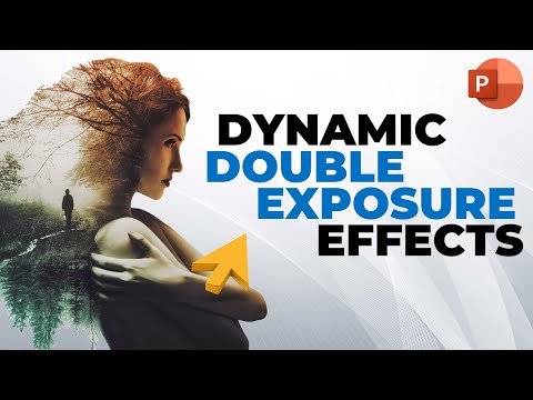 Dynamic Double Exposure Effects in PowerPoint 🚀😍
