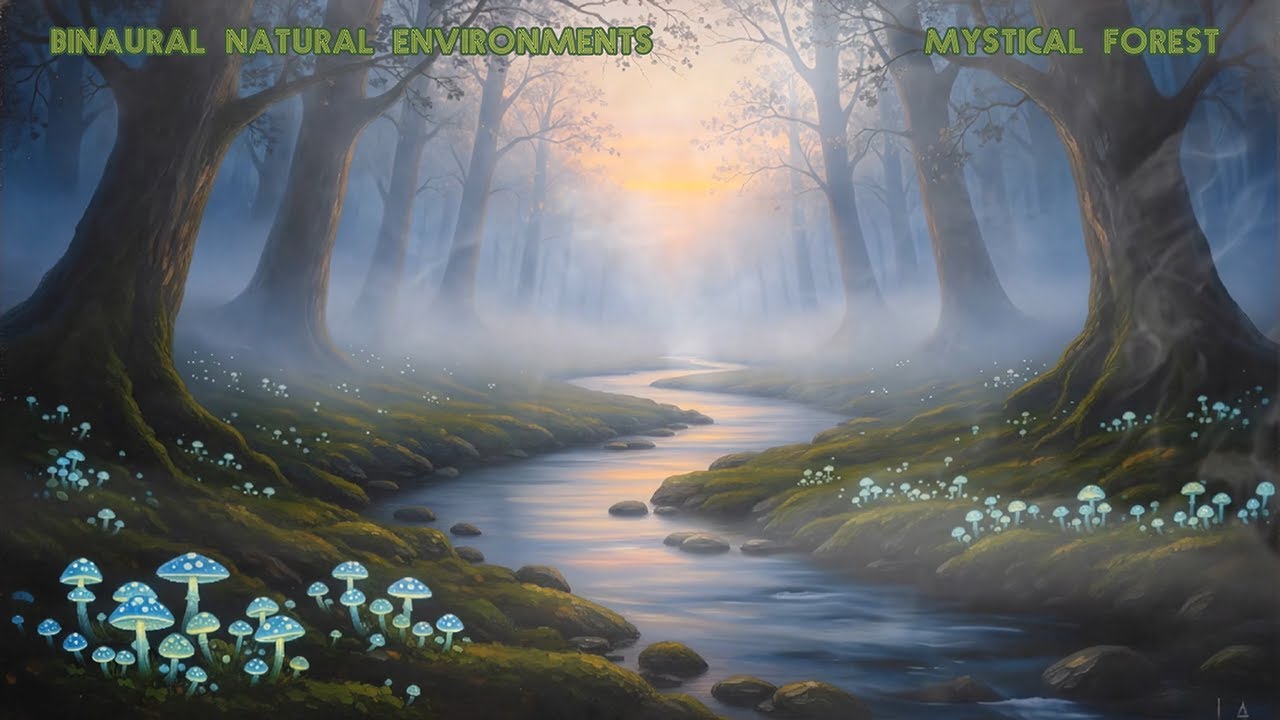 Binaural Natural Environments: 🧠 8-12 Hz Alpha Range - Focus, Stress Reduction, Positive Mood