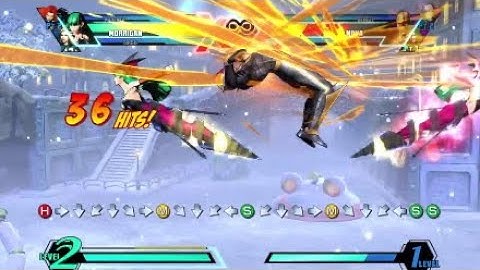 UMVC3 Trish/Morrigan/Phoenix team combos (by request)