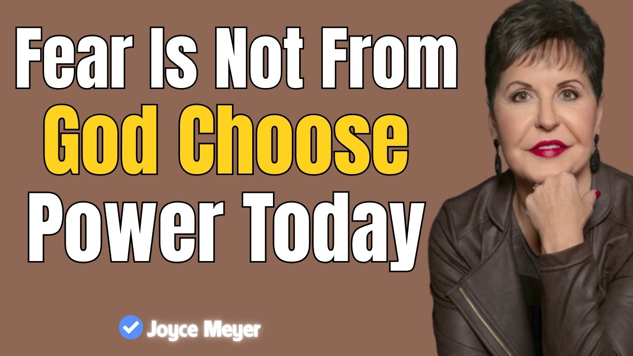 March 3, 2026 — Break Free from Guilt and Fear Today | Joyce Meyer