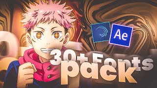 fonts Pack30 Fonts For Thumbnails And Editsandroidpc