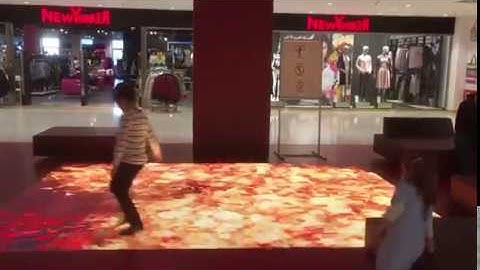 Interactive LED Floor | Interactive LED Screen Software | LuminVision