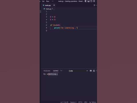 CHAINED Operators In Python?? #python #programming #coding - YouTube