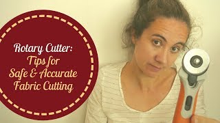 How to Use a Rotary Cutter: tips and tricks for cutting patterns and fabric  - Silo & Sage