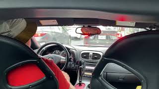 City cruising with C6 Corvette and sequential dogbox.