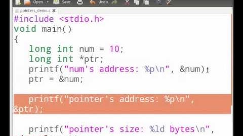 Understanding Pointers - English