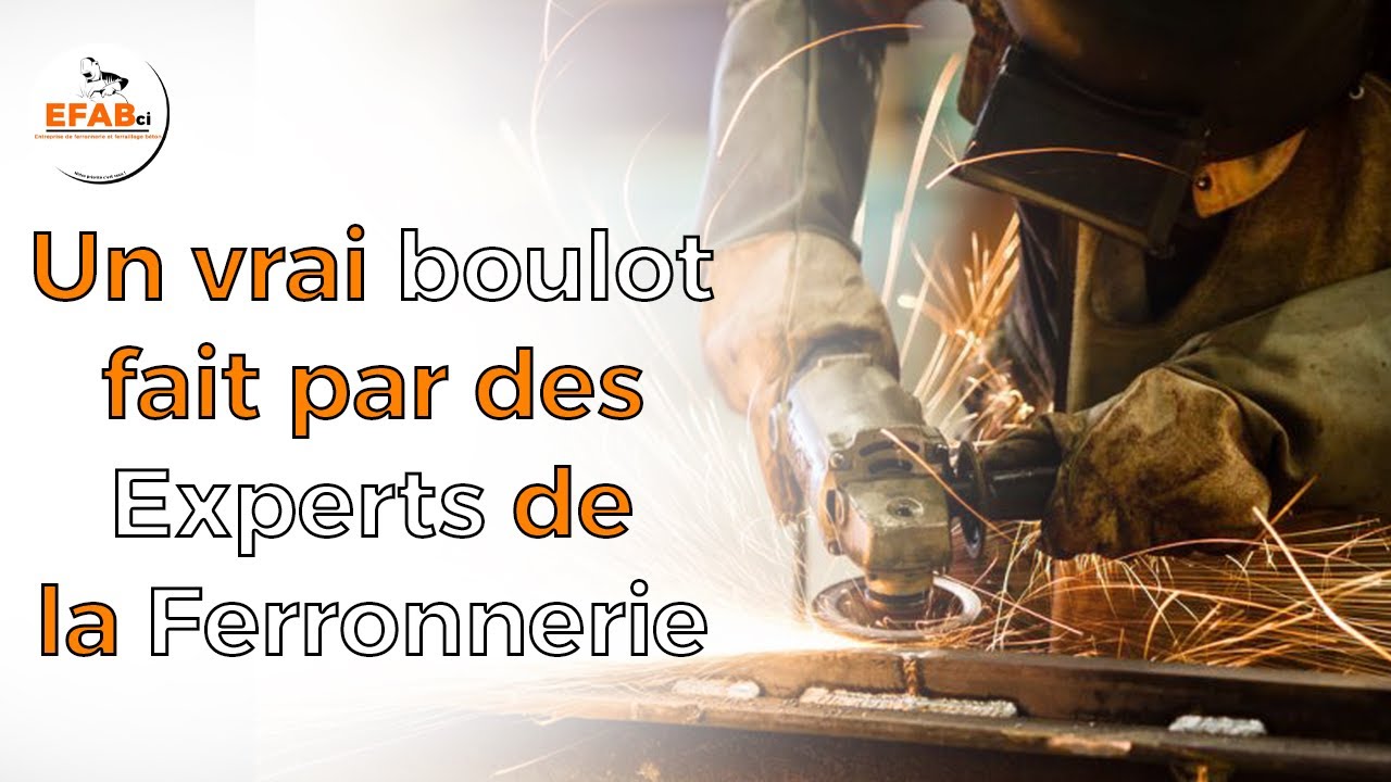 Un vrai boulot fait par des experts de la ferronnerie