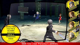 Persona 4 Golden - Margaret Boss Fight (Very Hard, JP)