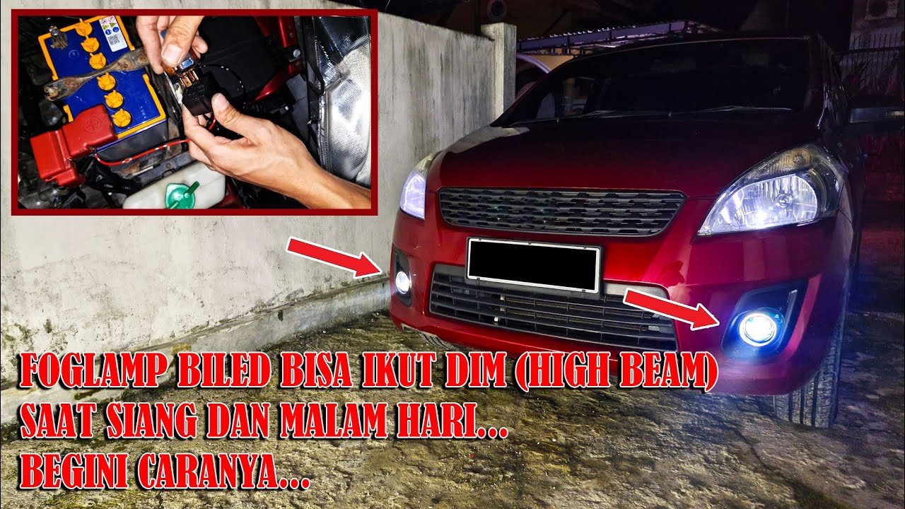 Foglamp Biled Bisa Ikut Dim Siang dan Malam Hari