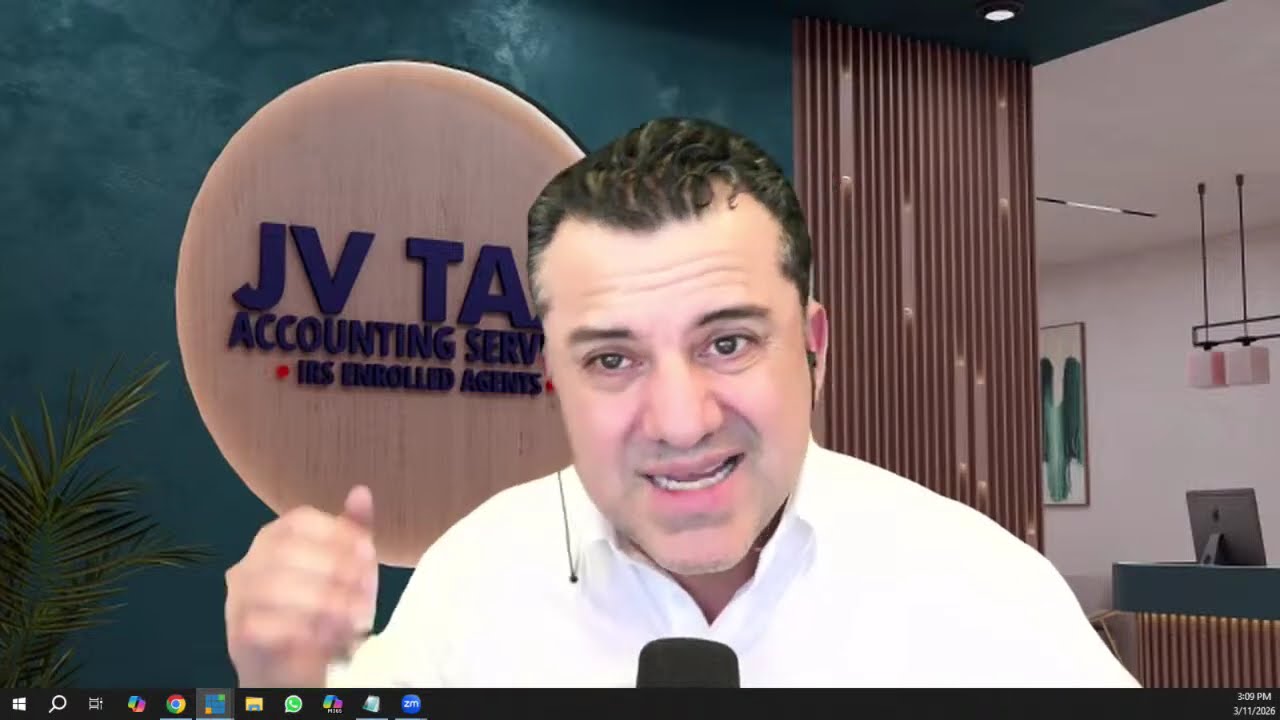 Hablando de Impuestos con Lic. Jimmy Vargas de JV Tax & Accounting Services. 2026-03-11