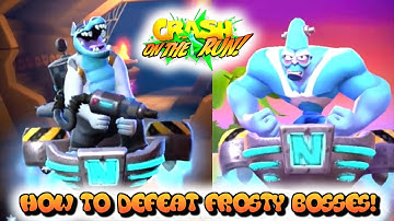HOW TO DEFEAT FROSTY DINGODILE & FROSTY MUTAGEN NITRUS BRIO | CRASH ON THE RUN