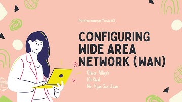 Configuring Wide Area Network (WAN) Tutorial || ICT-CSS-RIZAL