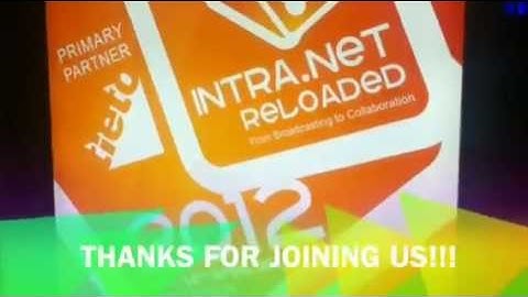 INTRA.NET RELOADED 2012 @ we.CONECT