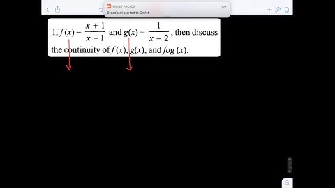 Continuity of Composite functions
