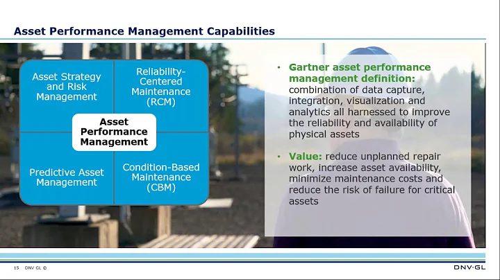 Webinar - optimizing asset value with asset performance management software