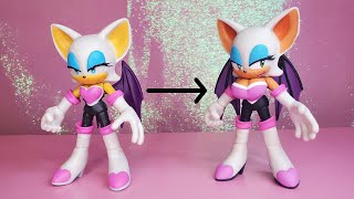 Sonic Adventure 2 Rouge The Bat Jakks Pacific Custom Figure