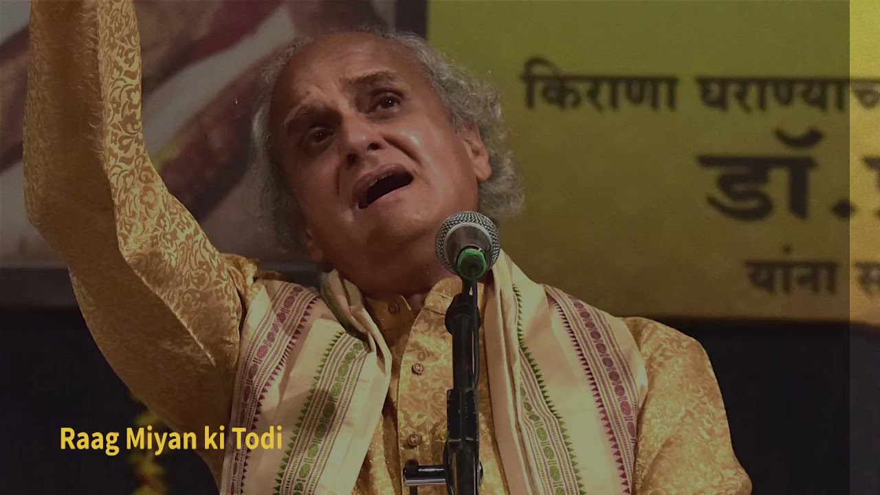 Raag Miyan ki Todi - Pt.Ulhas kashalkar - Live at Doverlane Music Conference- 2001