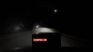CONPEX X8 - لمبات ليد على اف جي