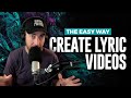 How to create a lyric like a pro the easiest way