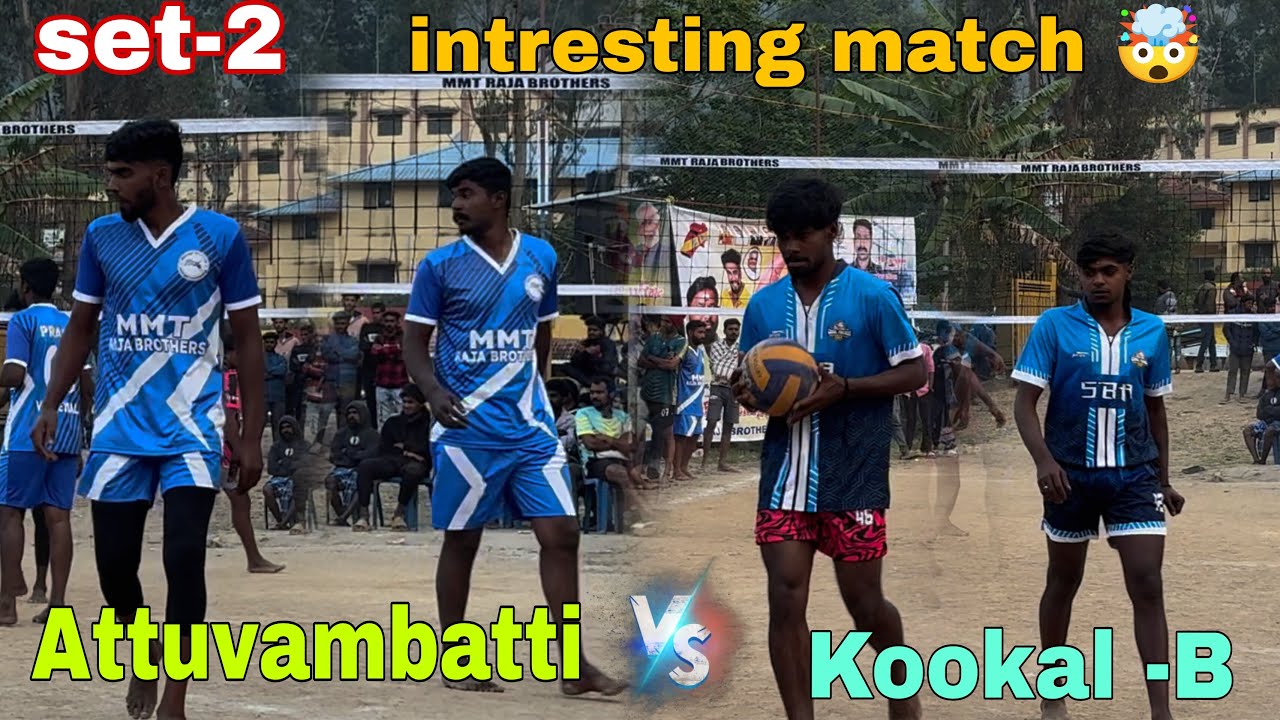 Set-2💥Kookal-B vs Attuvampatti🥵Amazing Match😱#volleyball#libero#sports#trending#viral #love #youtube
