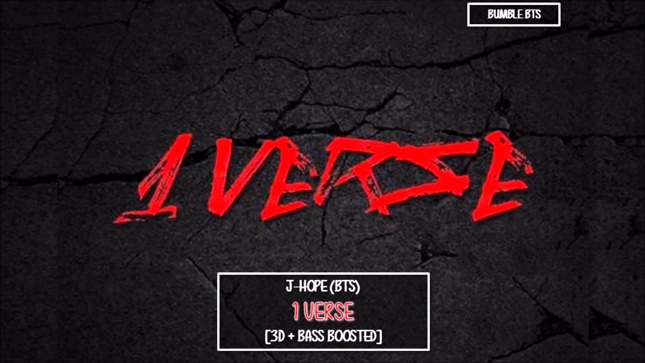 [3D+BASS BOOSTED] BTS 방탄소년단 JH - 1 VERSE