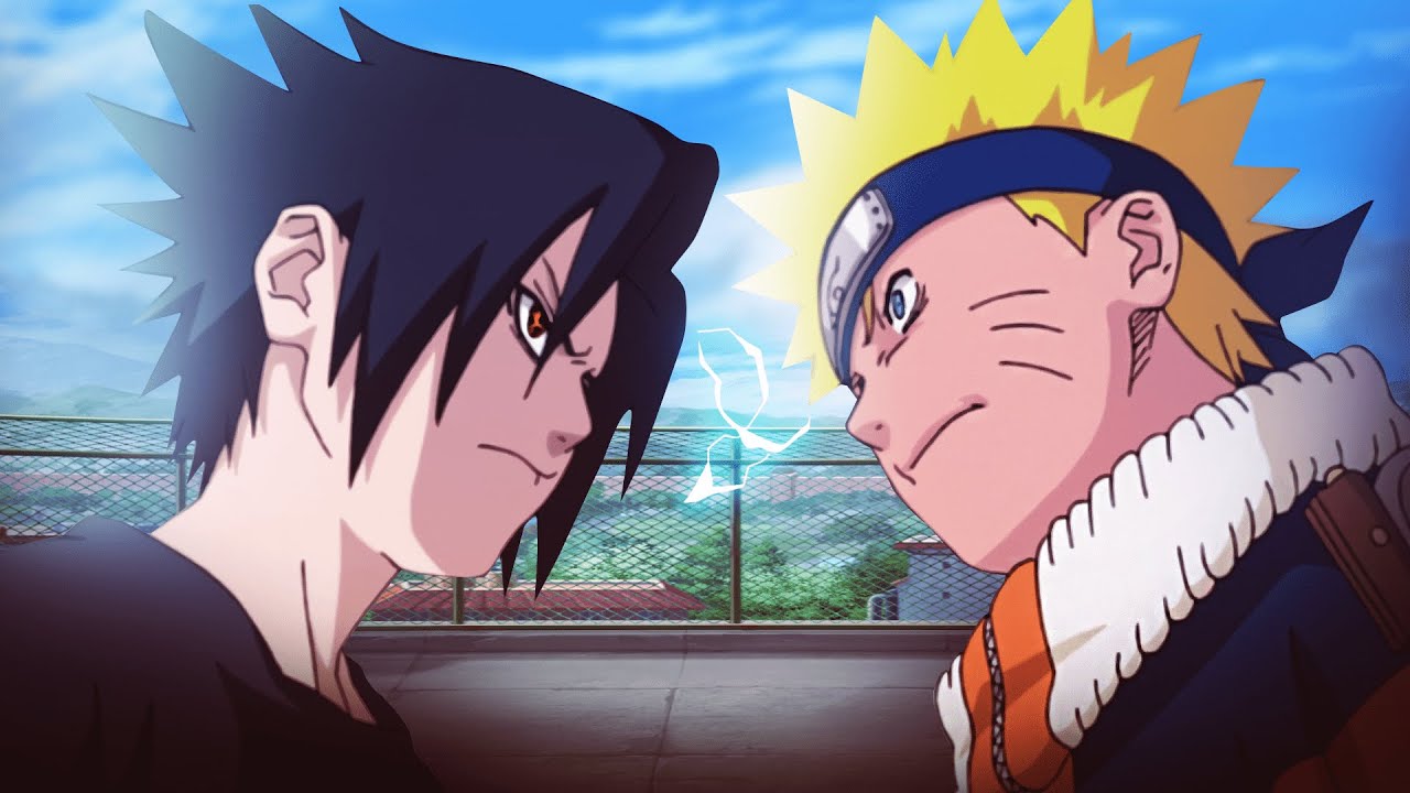 Naruto VS Sasuke Top of The Hospital  Do you still remember this scene:  Naruto VS Sasuke (Kids) Top of the Hospital - English Version Subtitles  🙂😏 Just follow me for more